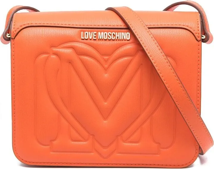Logo-Embossed Crossbody Bag