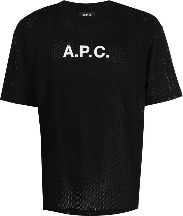 logo-print cotton T-shirt