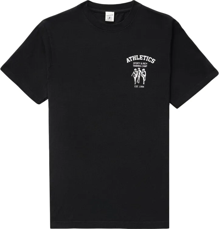 logo-print cotton T-shirt