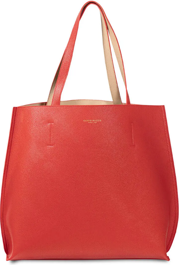 Campo Marzio - Campo Marzio Iconic Double Tote Bag - Tangerine - Orange