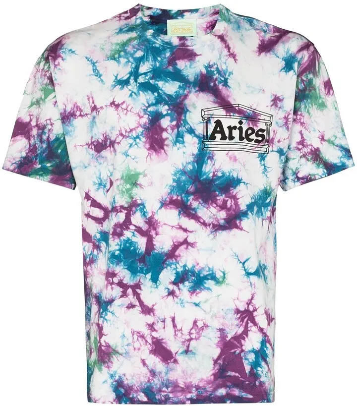 Temple tie-dye T-shirt
