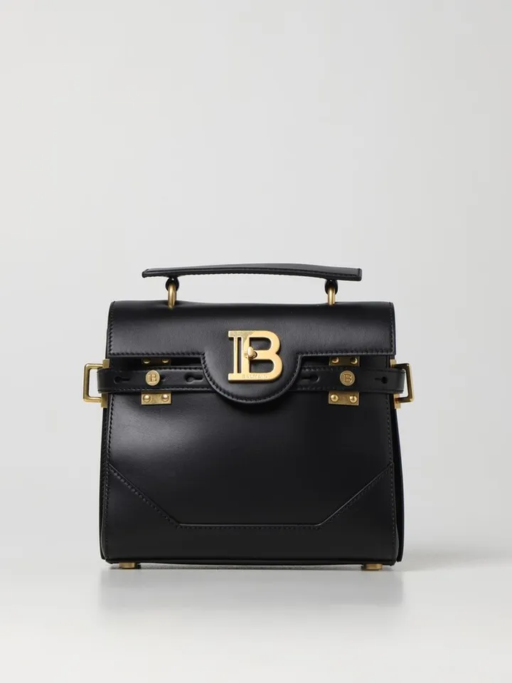 Balmain B-Buzz leather bag