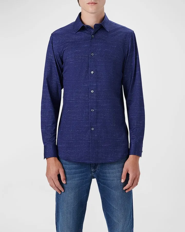 Men's Ooohcotton 8-Way Stretch Sport Shirt