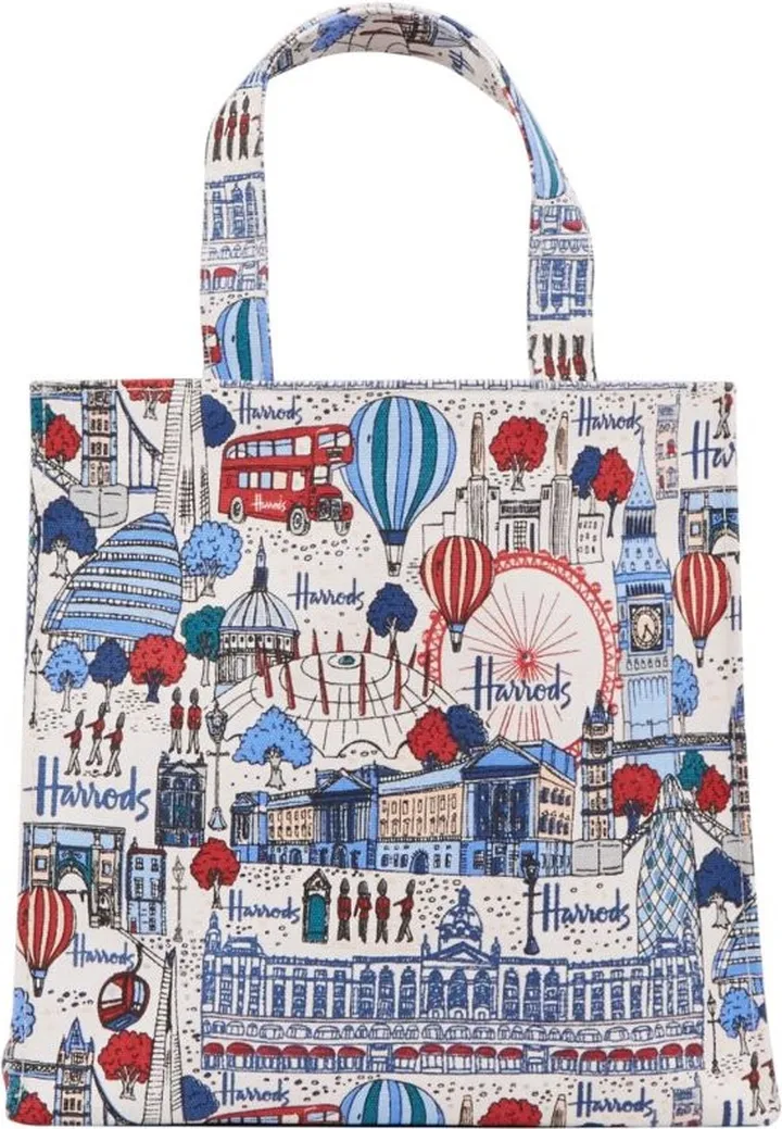 Harrods Small Pretty City Shopper Bag