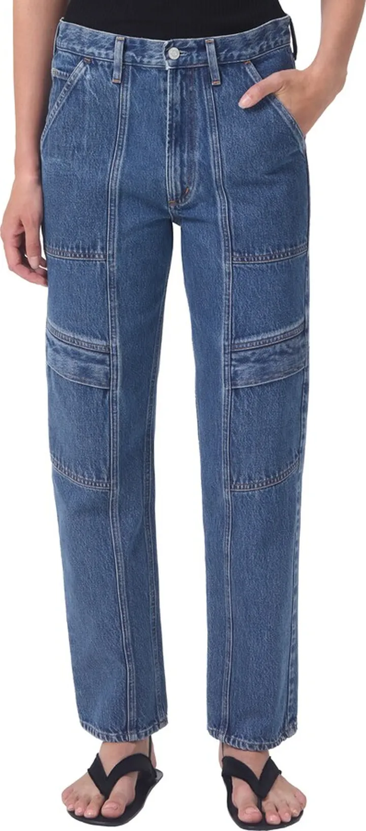 Cooper Relaxed Cargo Organic Cotton Jeans