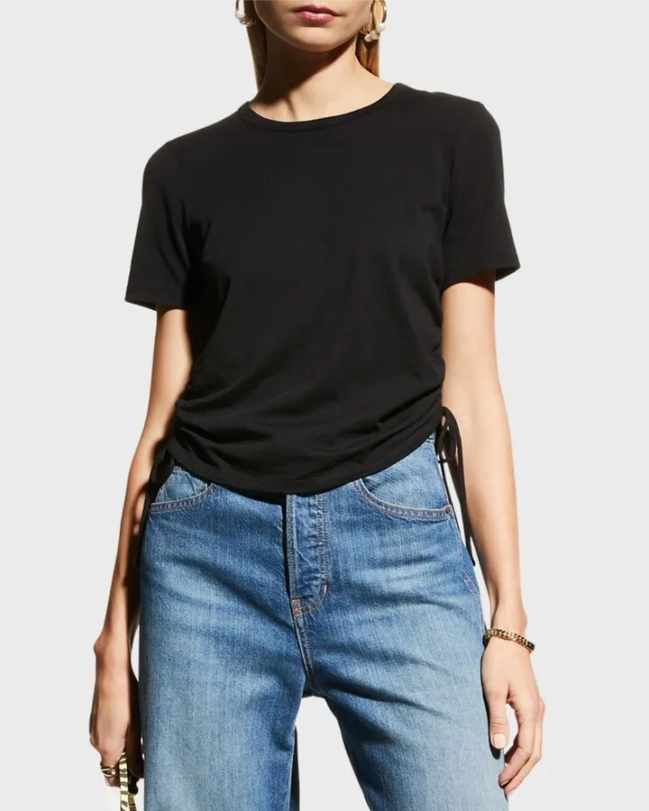 Tazi Side-Tie Tee