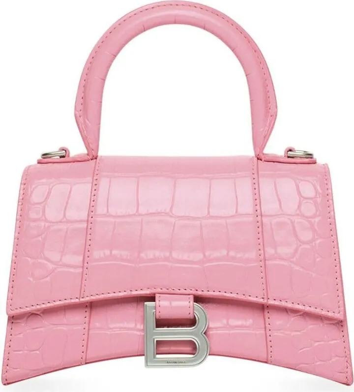 XS Hourglass mini tote bag