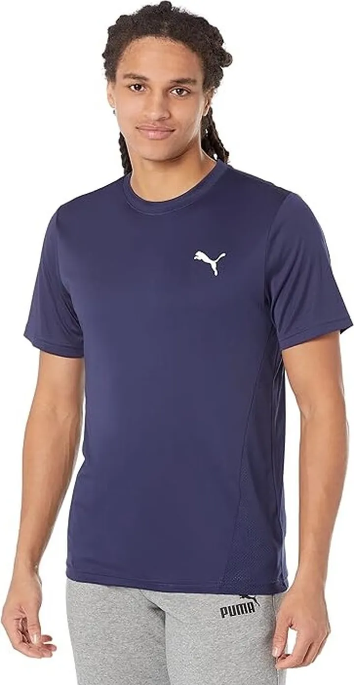 PUMA Train All Day Tee (Peacoat) Men's Clothing