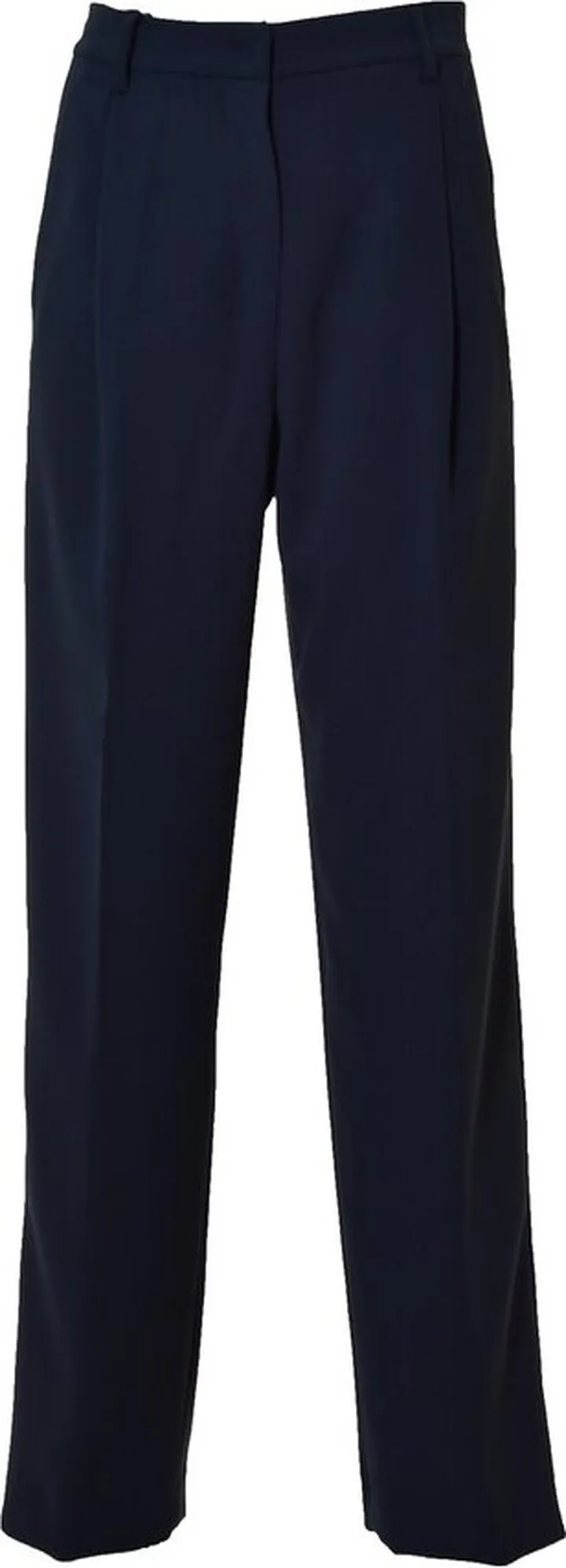 Max Mara Straight Leg Pleated Pants