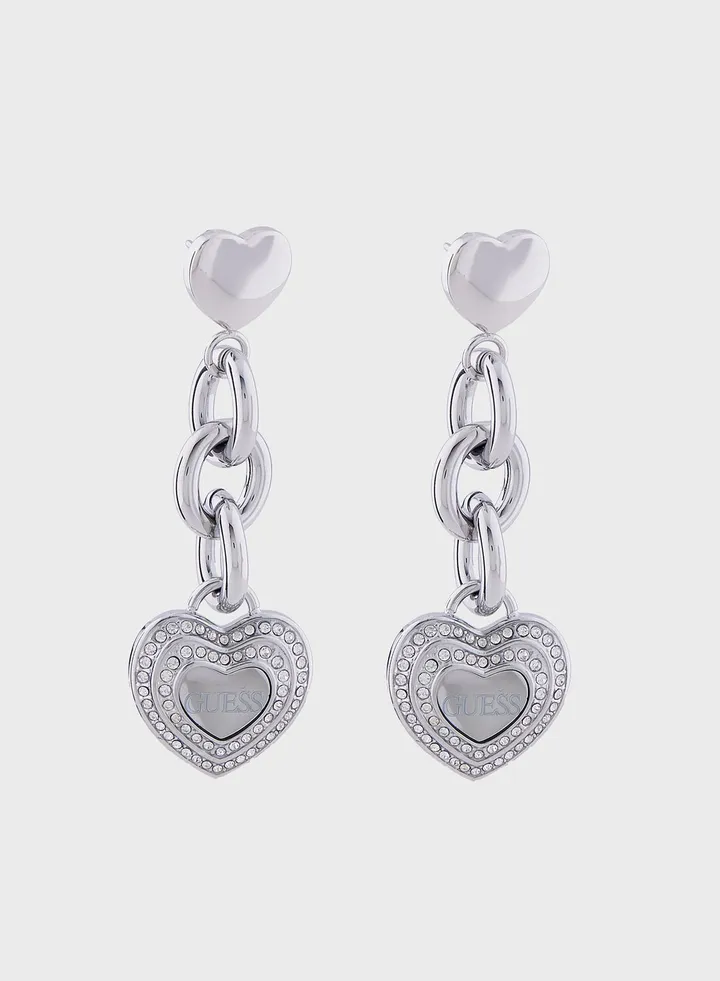 Metal Drop Earring Set