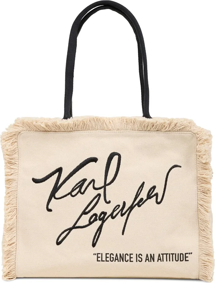 Karl Lagerfeld Paris Margot Market Medium Cotton Tote
