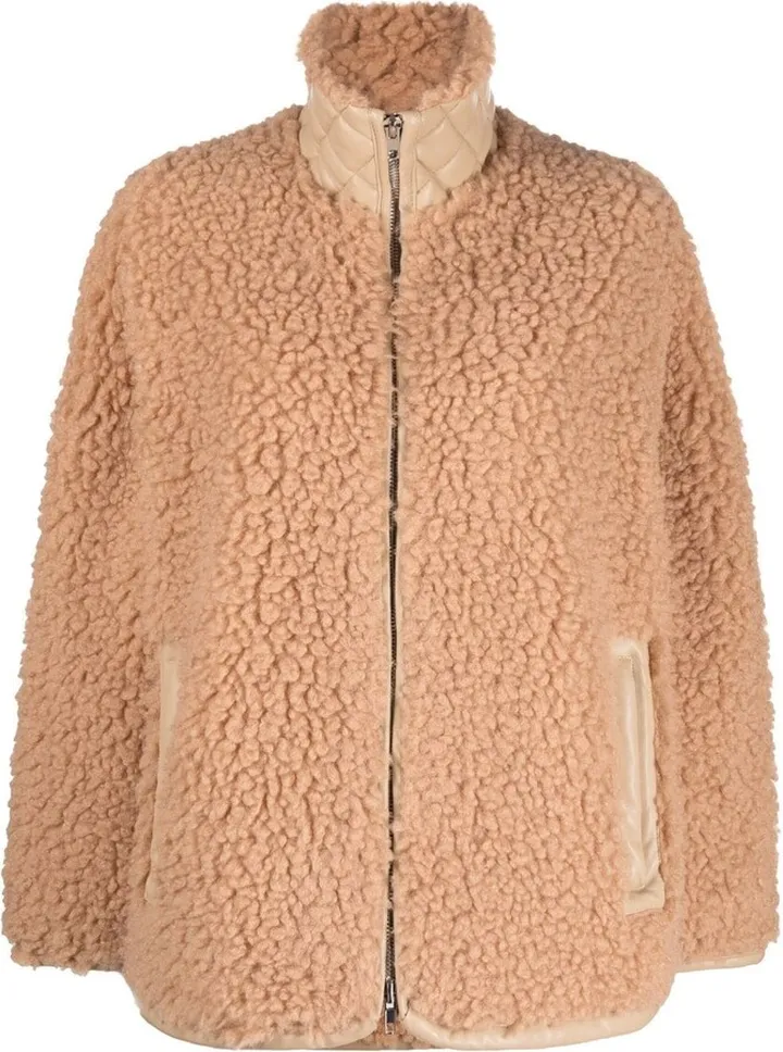 Azalea faux-shearling zip jacket