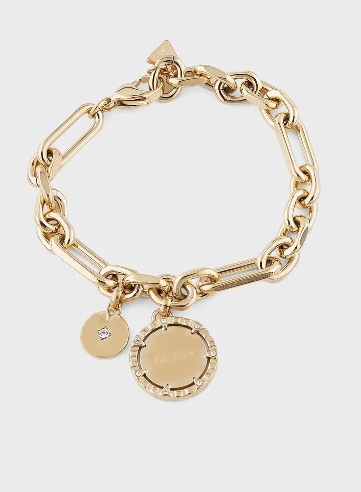 Linea Logo Gold Plated Bracelet