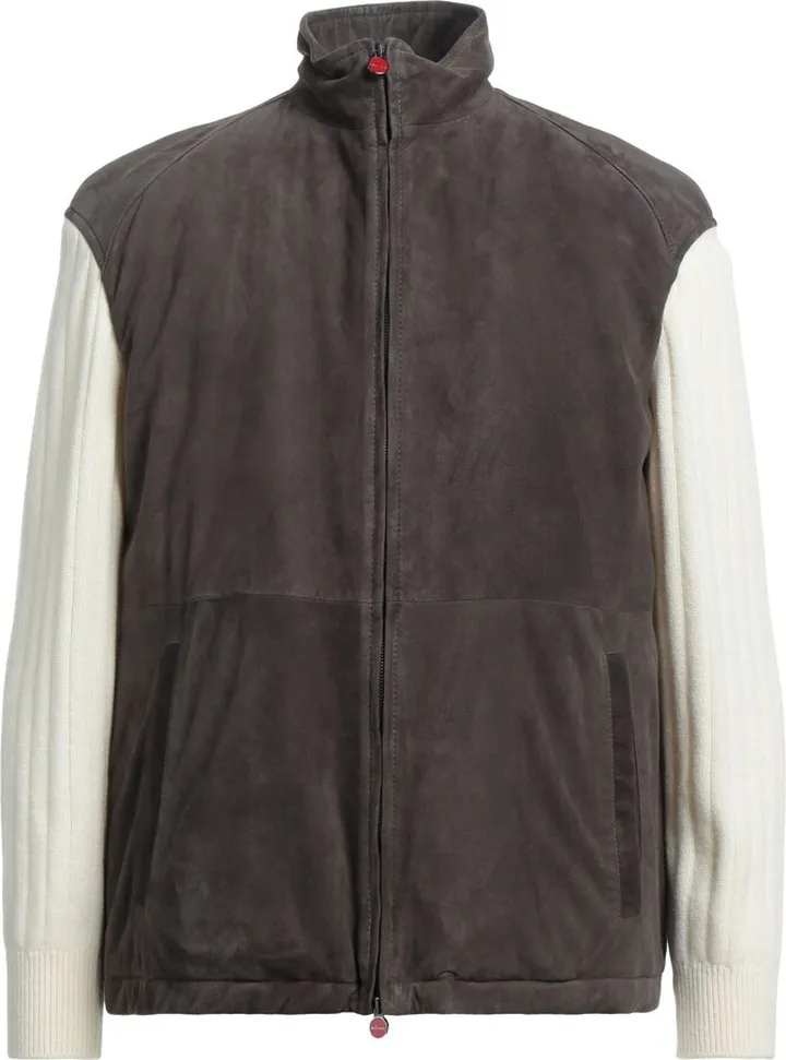 Down Jacket Dark Brown