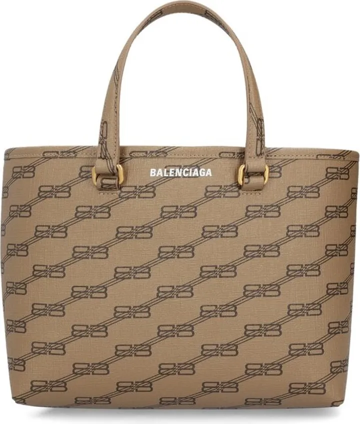 Balenciaga BB Monogram Tote Bag