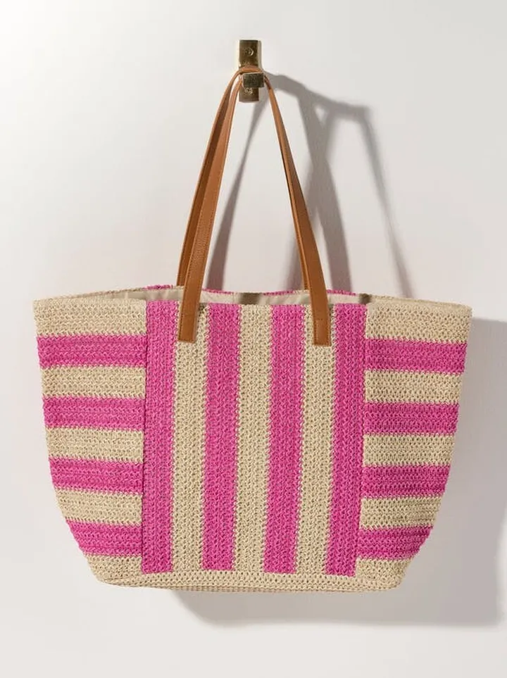 Shiraleah Mia Tote - Pink