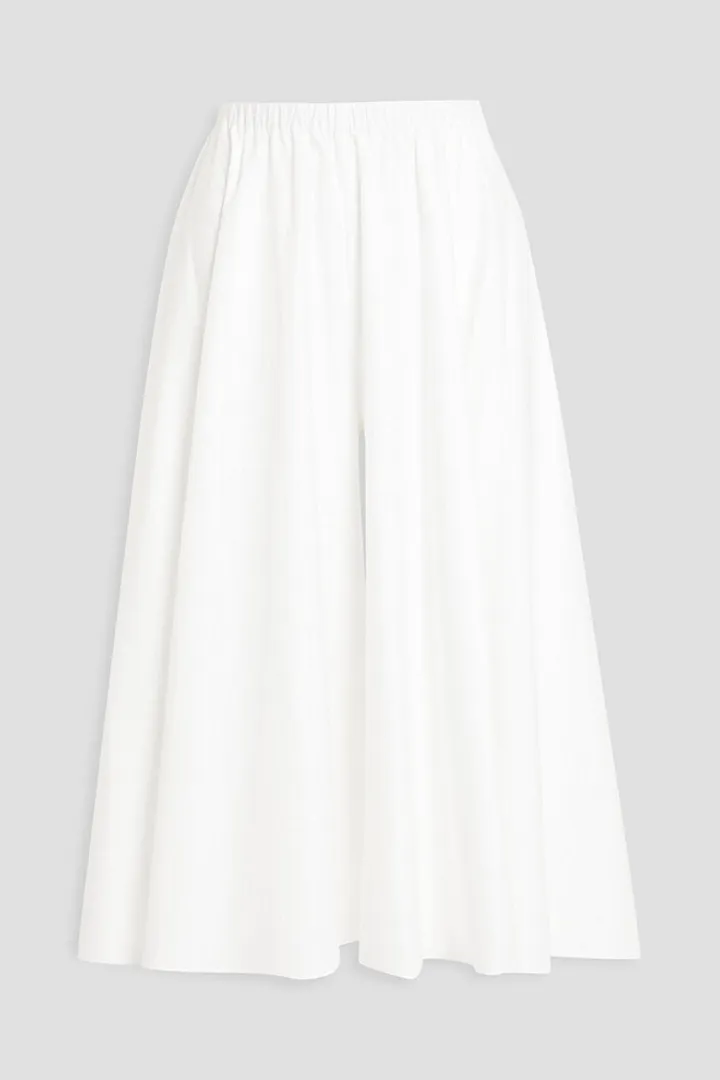 Neve cotton-twill culottes