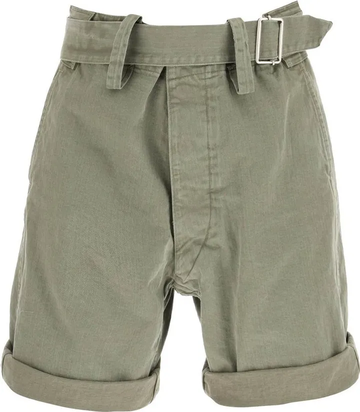 Maison Margiela Loose Fit Belted Shorts