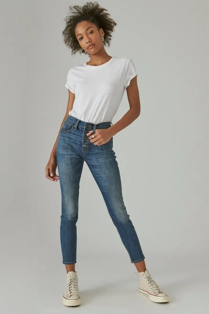 High Rise Bridgette Skinny