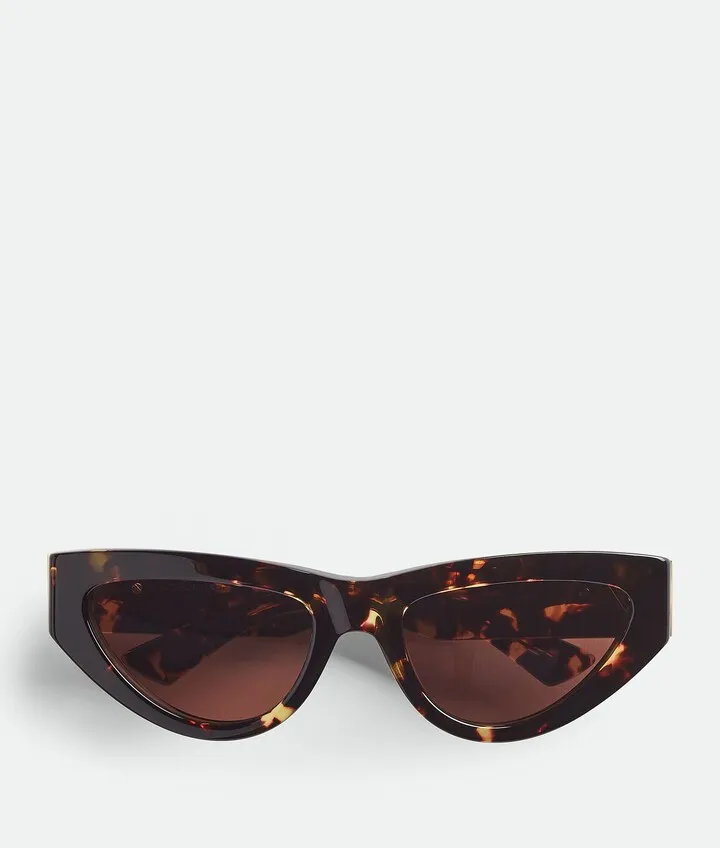 Angle Acetate Cat-Eye Sunglasses