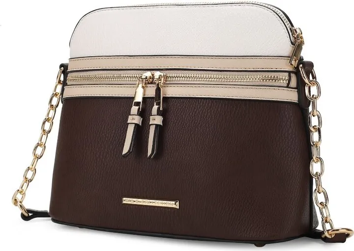 Karelyn Vegan Leather Crossbody Handbag
