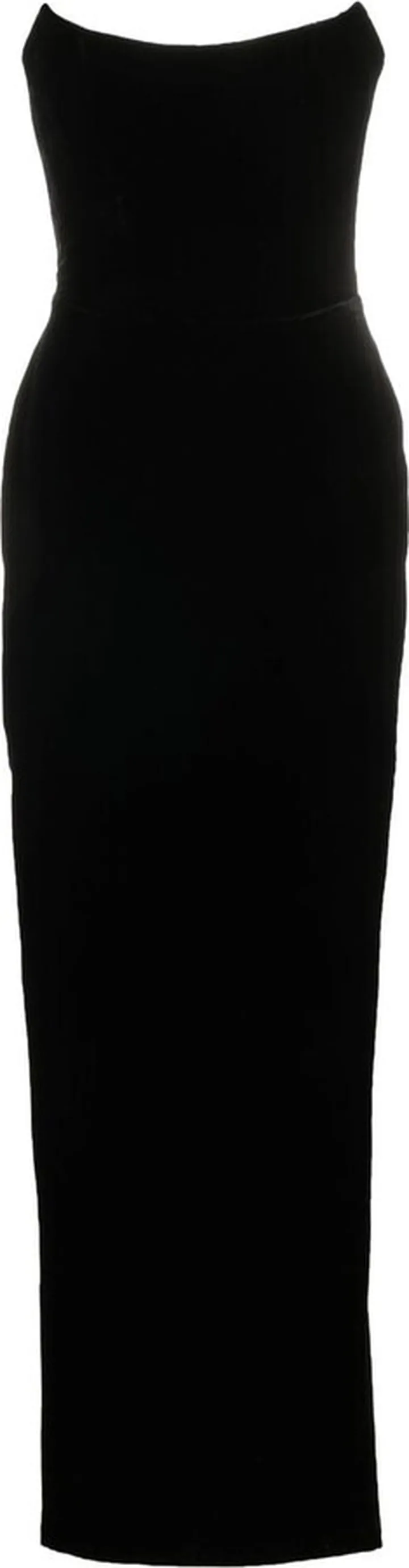 Strapless Corset-Style Gown