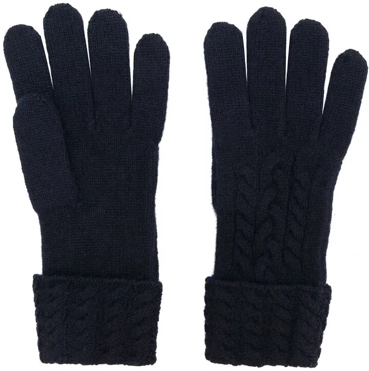 Cable-Knit Gloves