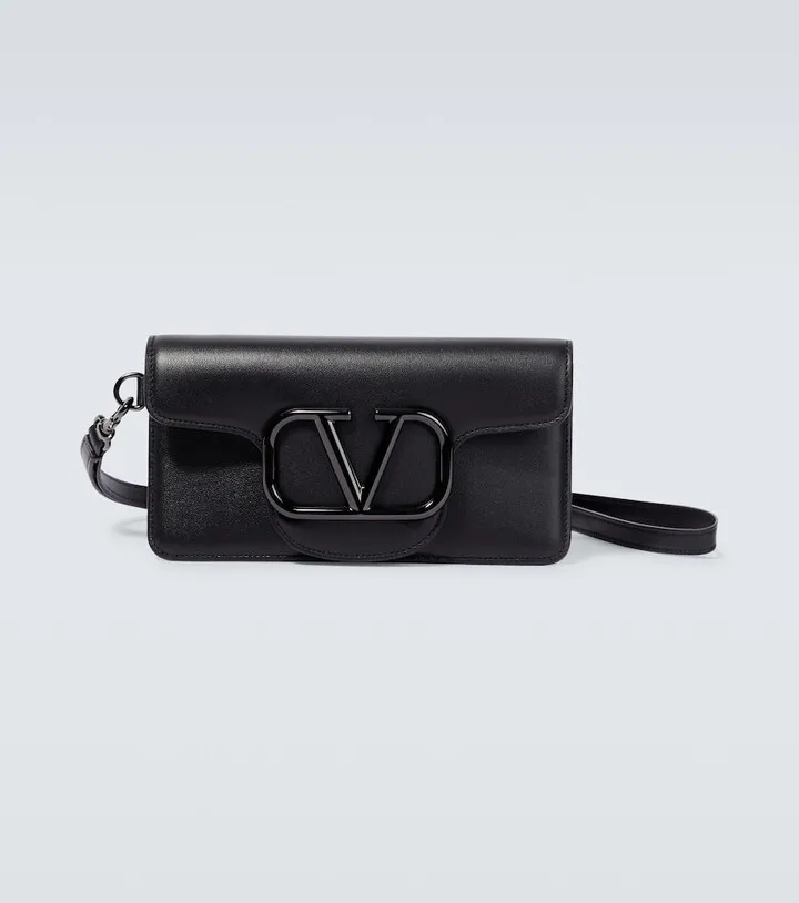 VLogo leather phone case