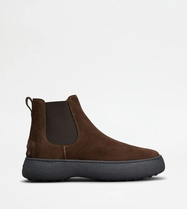 Tod's W. G. Chelsea Boots in Suede