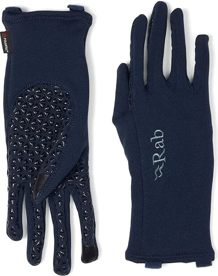Rab Power Stretch Contact Grip Gloves (Deep Ink) Ski Gloves