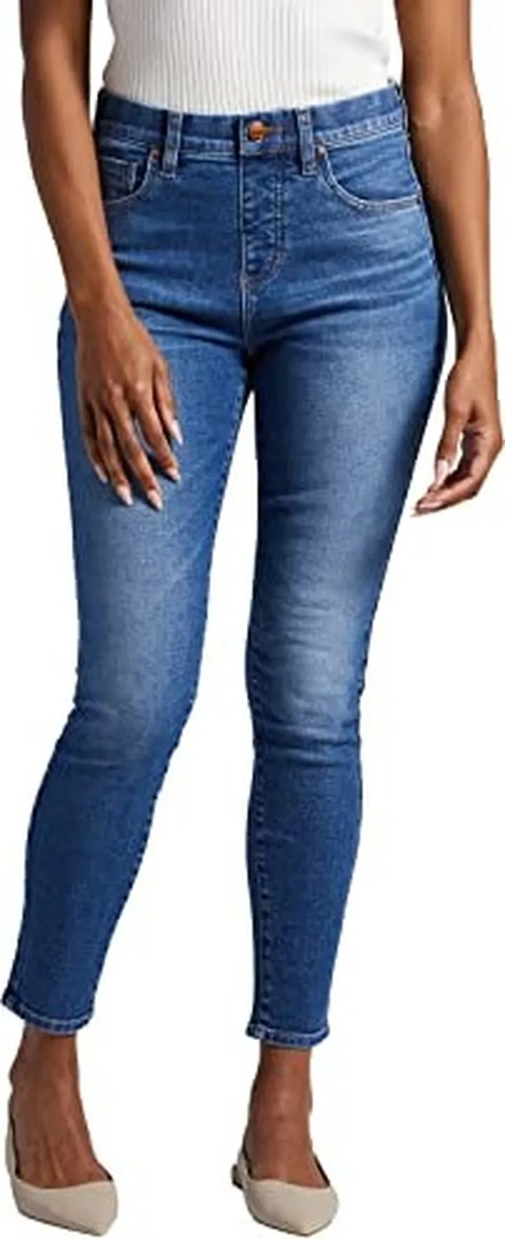 Jag Jeans Women's Valentina High Rise Skinny Pull-On Jeans