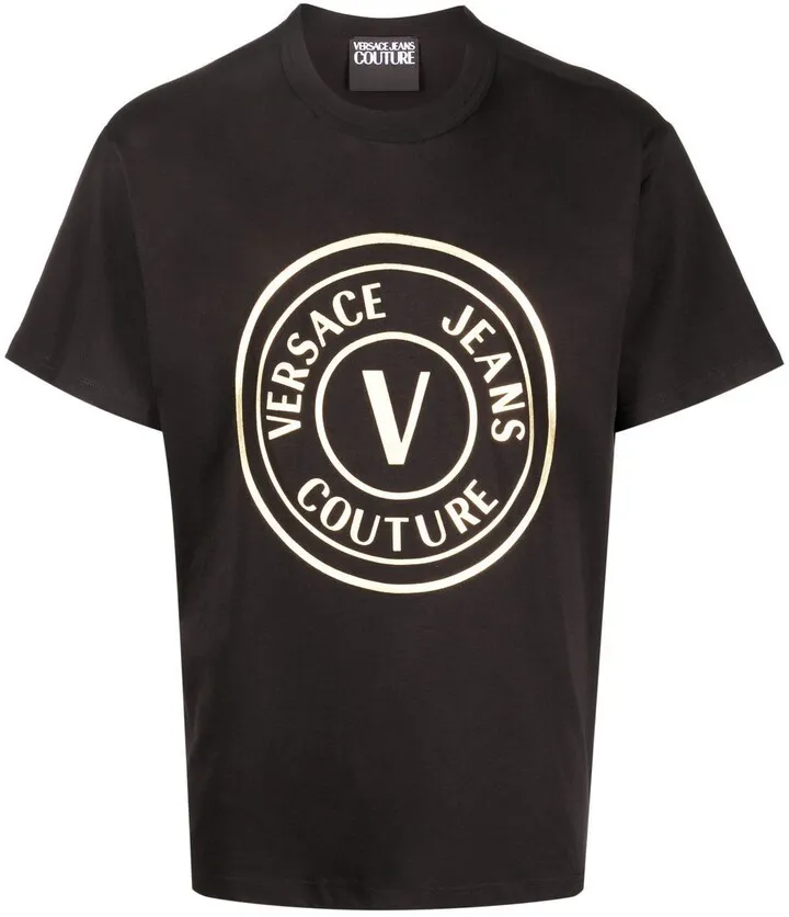 logo-print crew neck T-shirt