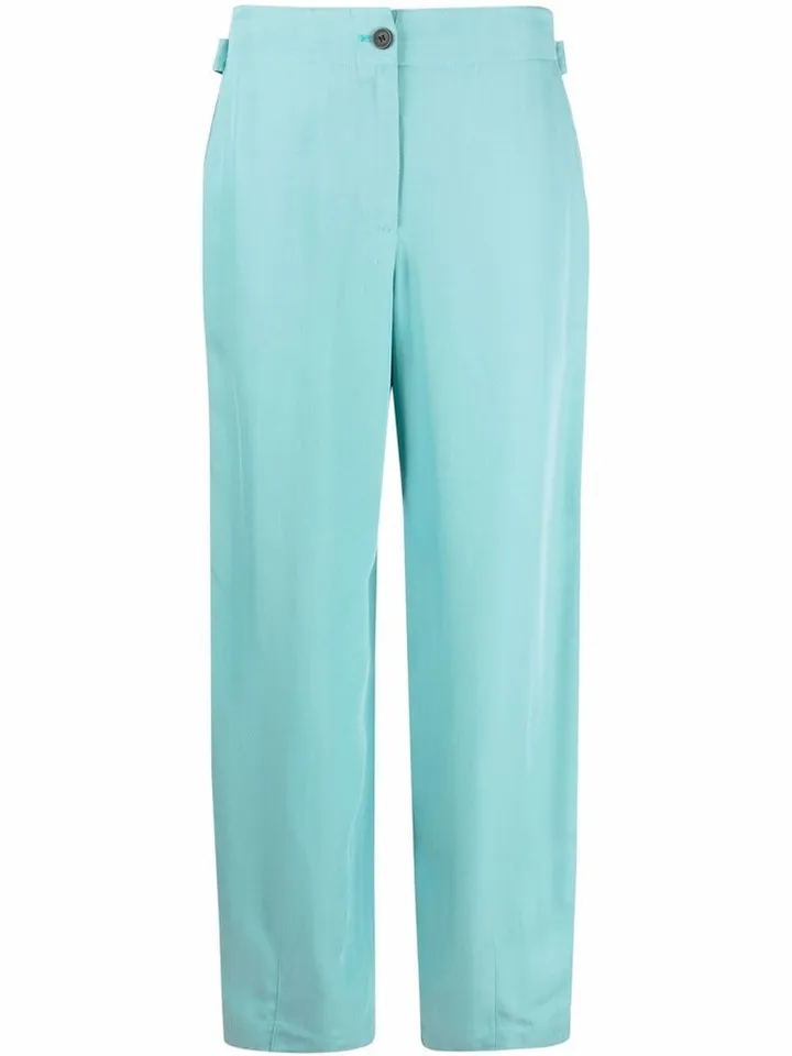 Straight-Leg Trousers