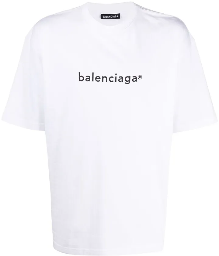 logo-print cotton T-shirt