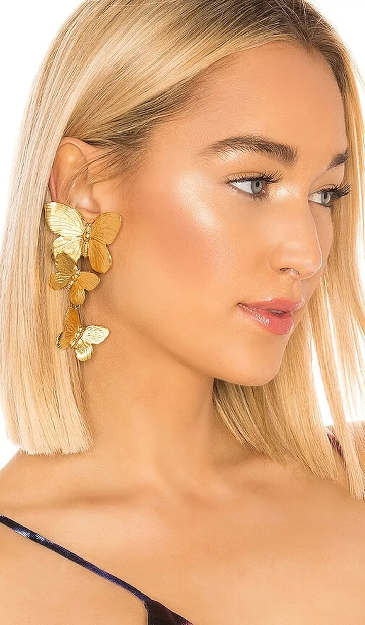 Alessandra Clip On Earrings