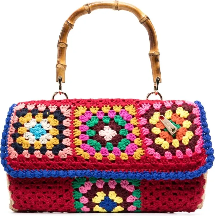 Noto crochet-knit tote bag