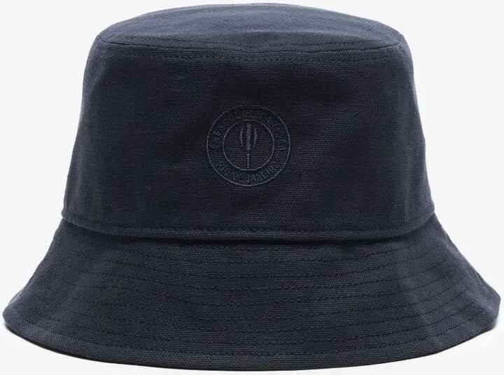 Navy Logo Bucket Hat
