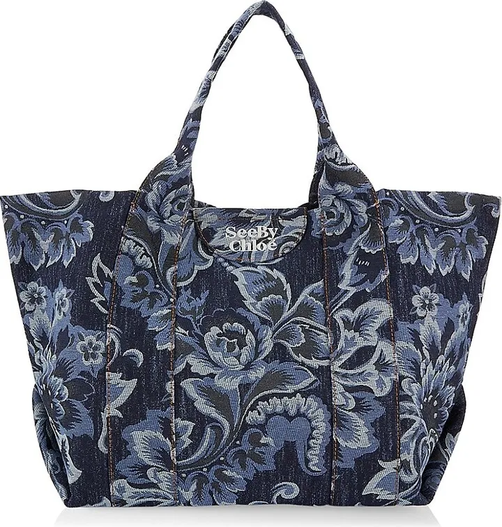 Laetizia Denim Tote Bag