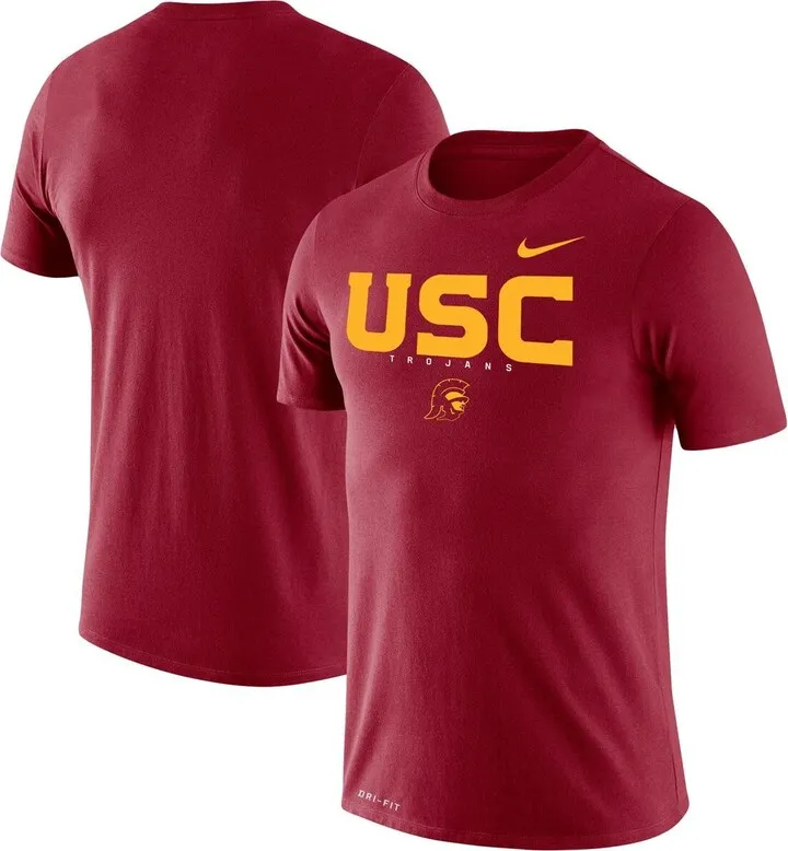Men's Nike Cardinal Usc Trojans Facility Legend Performance T-shirt