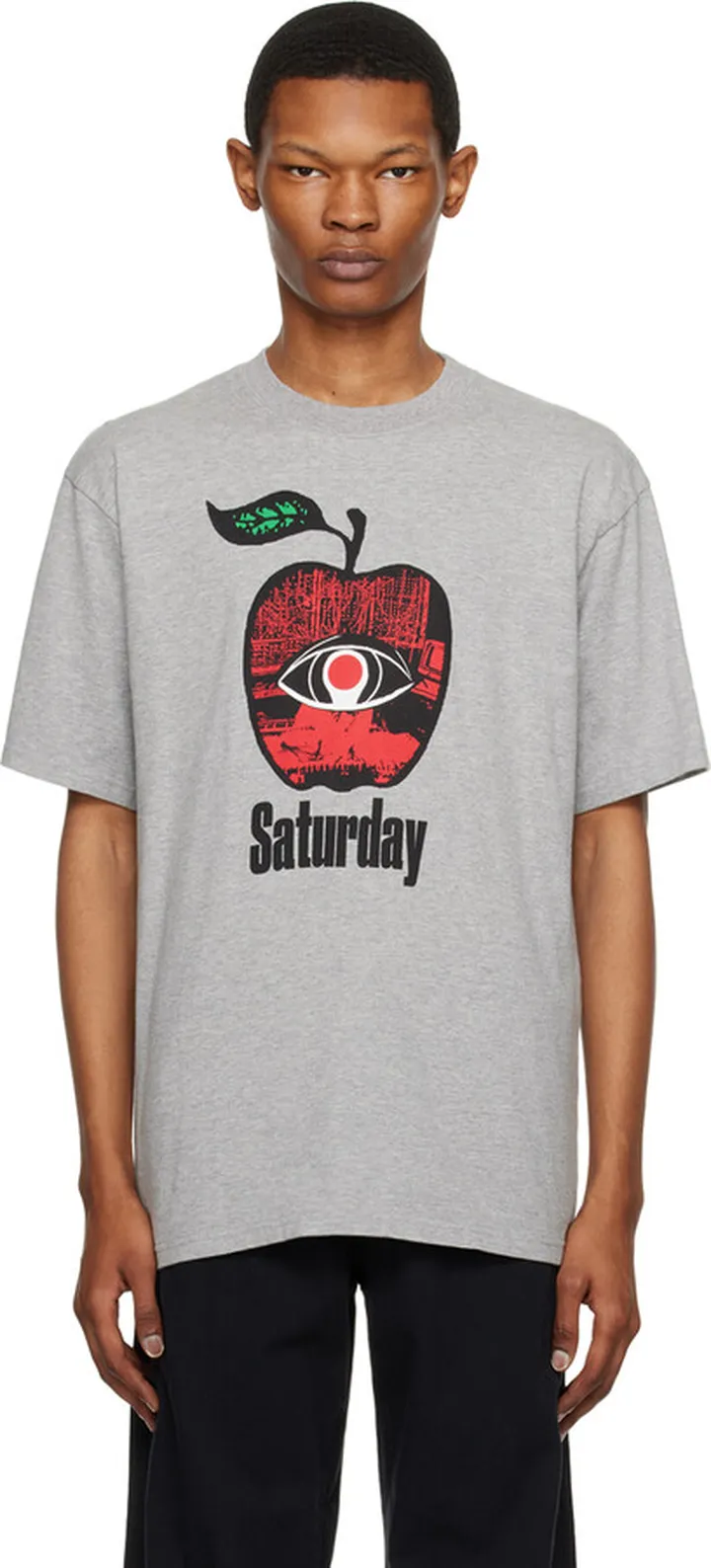 UNDERCOVER Gray 'Saturday' T-Shirt