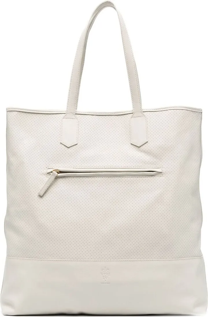 Perforated Rectangular-Shaped Tote Bag