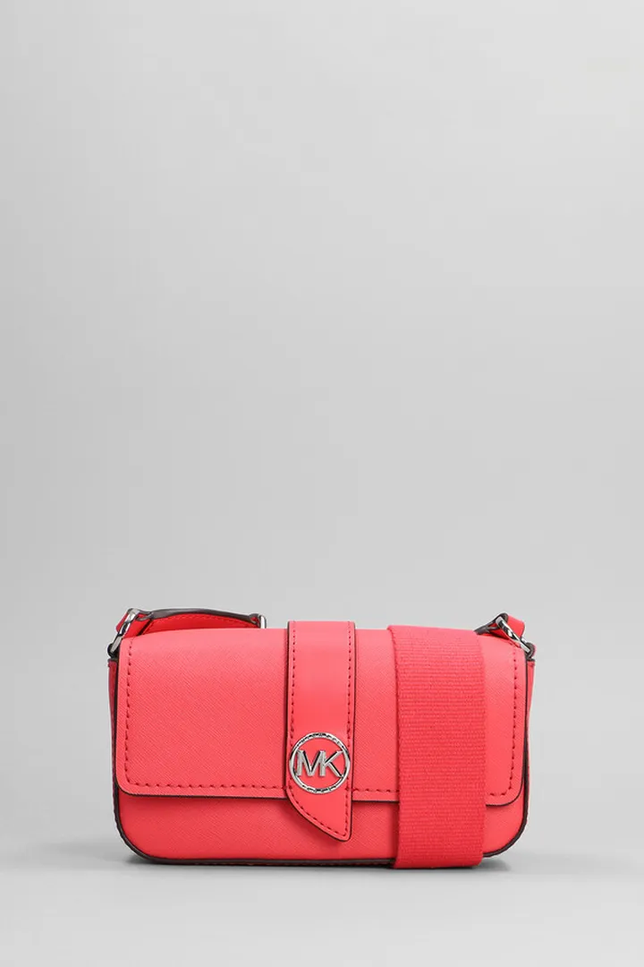 Greenwich Shoulder Bag In Red Leather