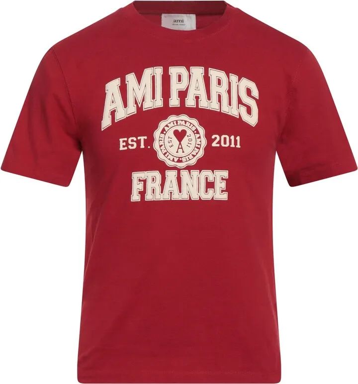 T-shirt Brick Red