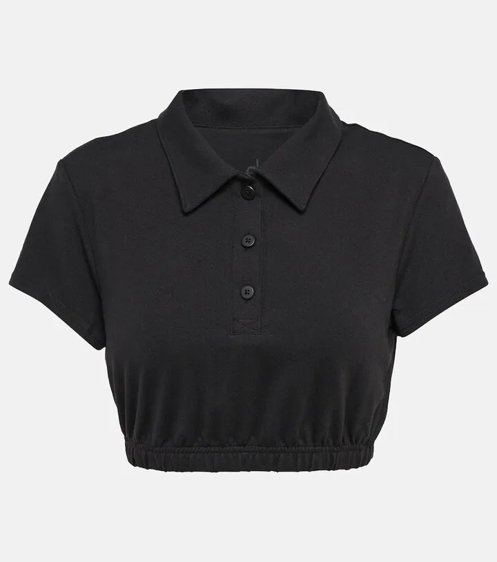 Cropped Prestige Polo top