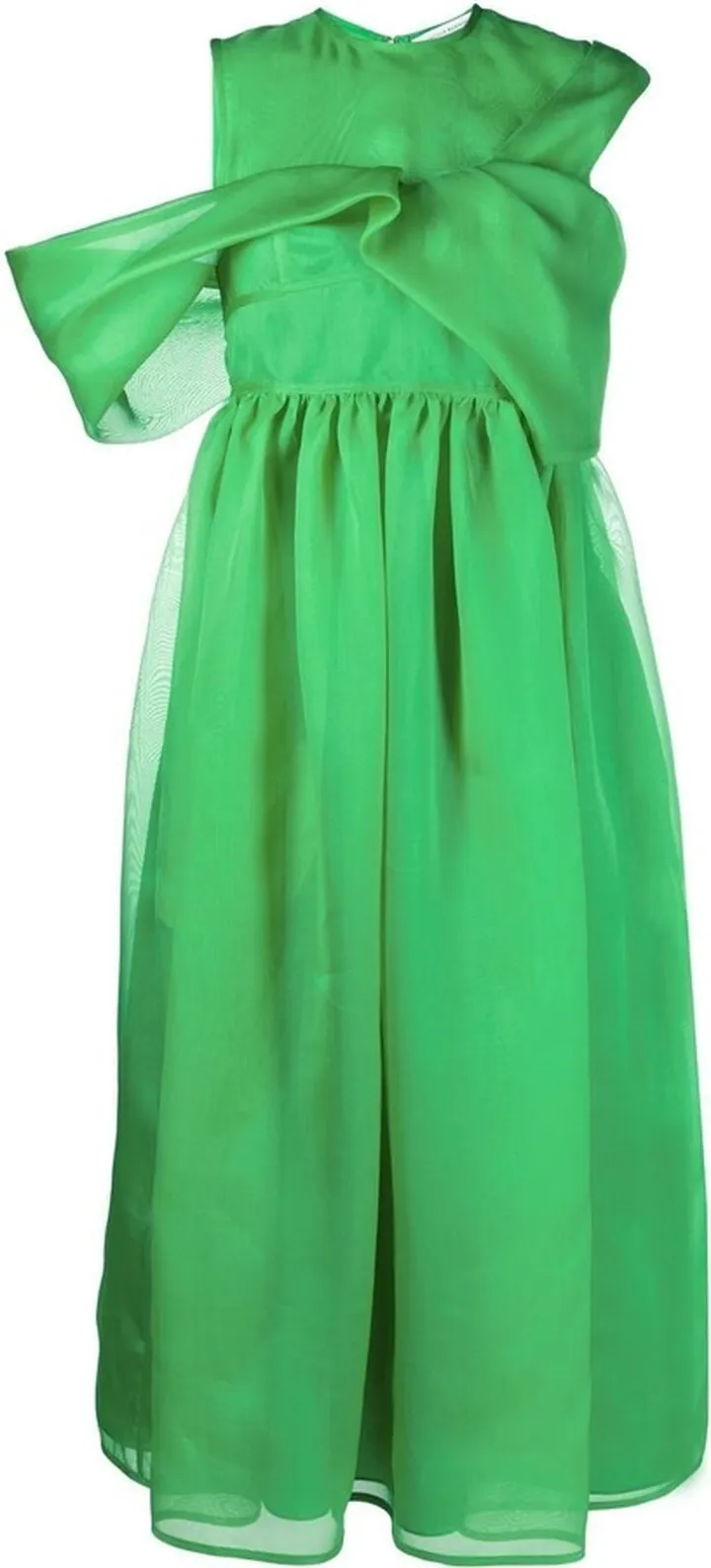 Sidney asymmetric midi dress
