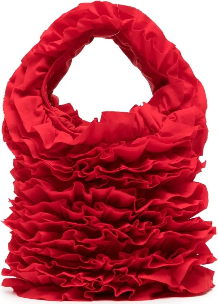Zahara ruffled bag