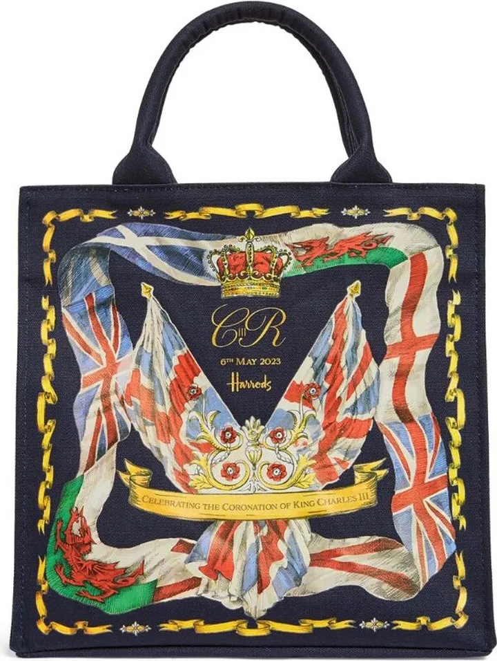 Harrods Small King'S Coronation Tote Bag
