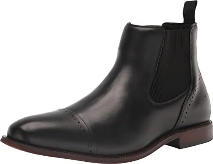 STACY ADAMS Men's Maury Cap Toe Chelsea Boot