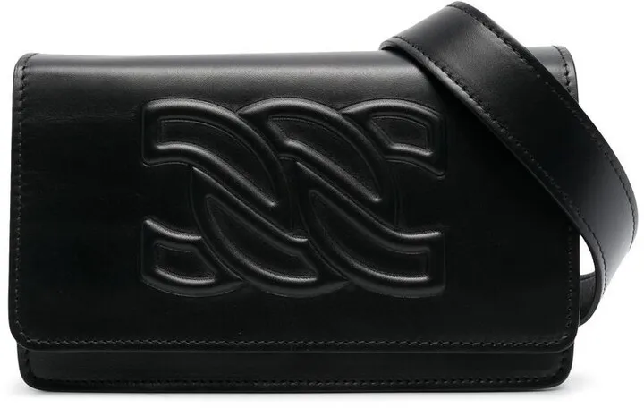 Debossed-Logo Detail Crossbody Bag