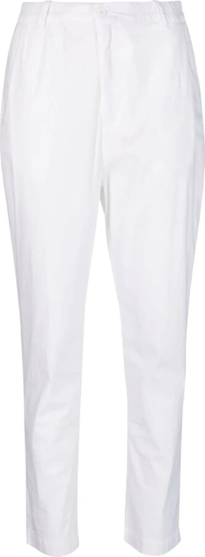 High-Waisted Cropped Trousers